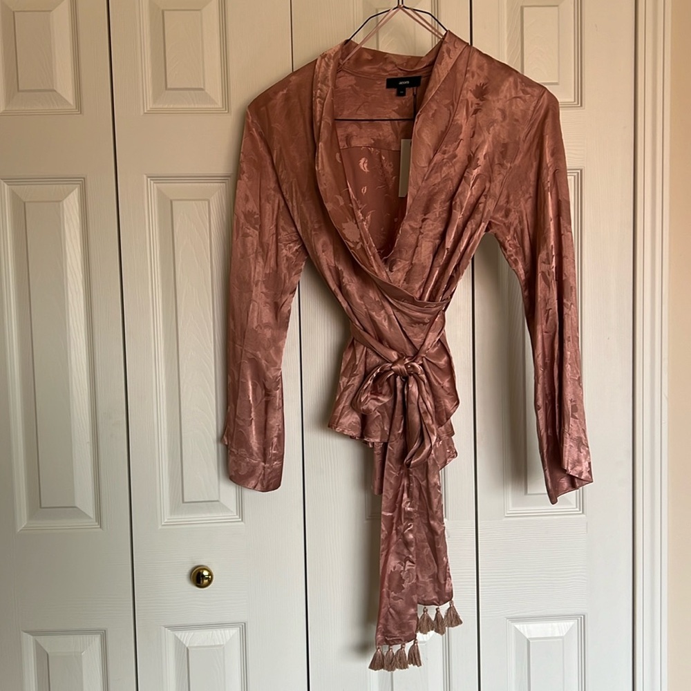 Wrap blouse